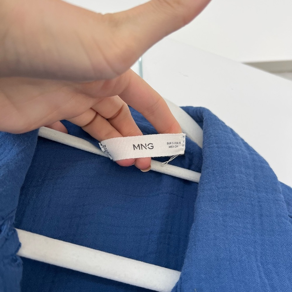 Mango Linen Blue Set - Picture 2 of 5